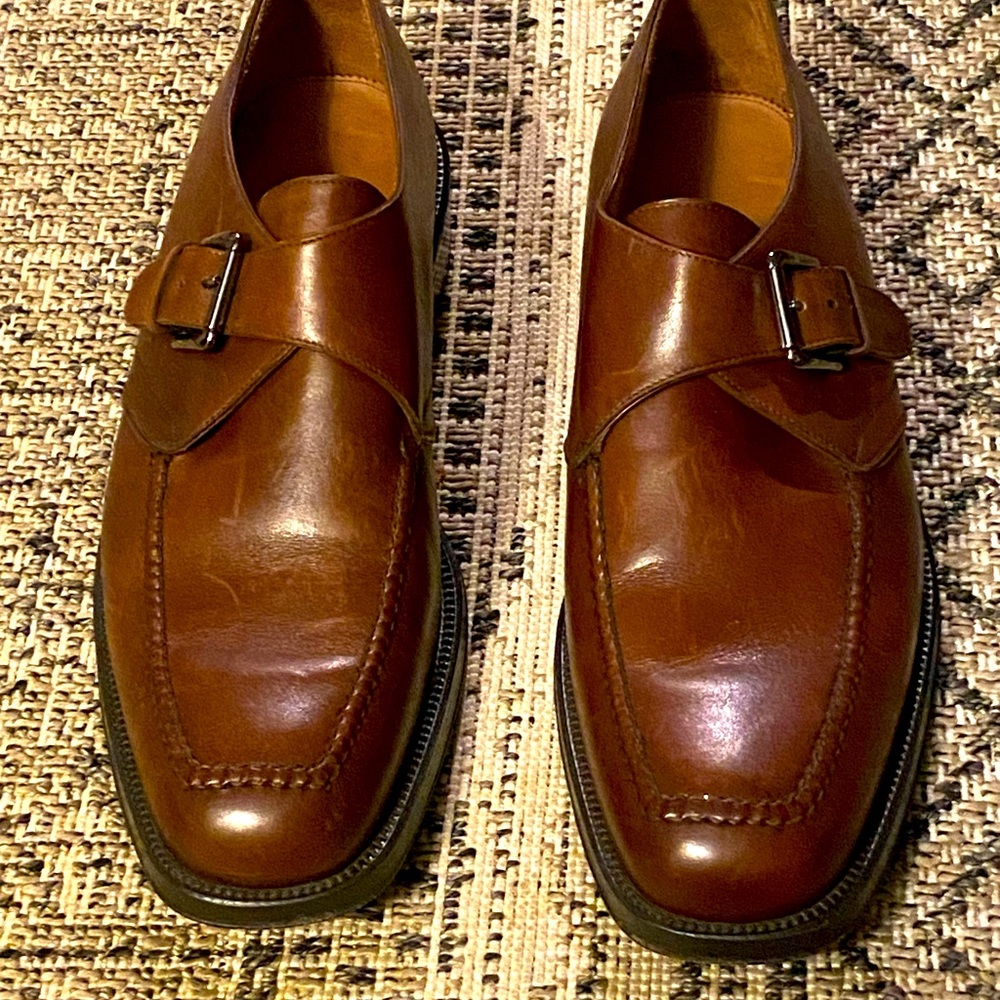 Cole Haan Derby shoes with monk strap